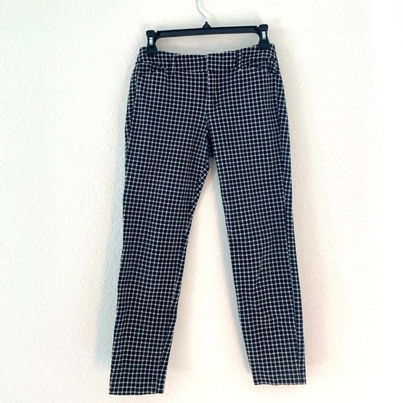Old Navy Gingham B/W Dress Pants - Picture 1 of 2